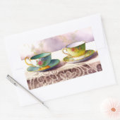0001 Teacups op kant-en-klare stickers (Envelop)