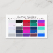 #0001 Ware winter Visitekaartje (Voorkant)