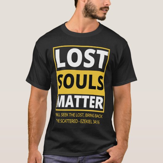 00031 Stylish Lost Souls Matter T-shirt (Voorkant)