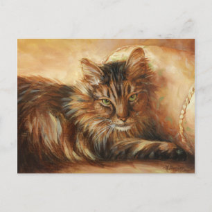 0005 Kat op Briefkaart van loods