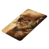 0005 Kat op Kussen Magneet (Linkerzijde)