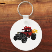 00073 Hot Rod Sleutelhanger (Voorkant)