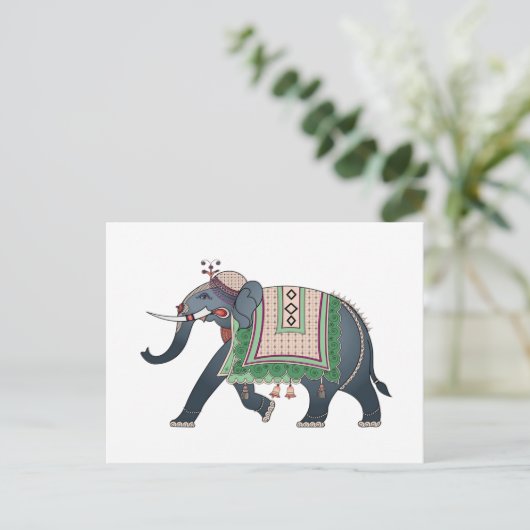 000 (4) BRIEFKAART (Staand voorkant)