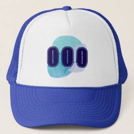 000 Angel Numbers Blauw Spiritueel Hoge Vibes Trucker Pet