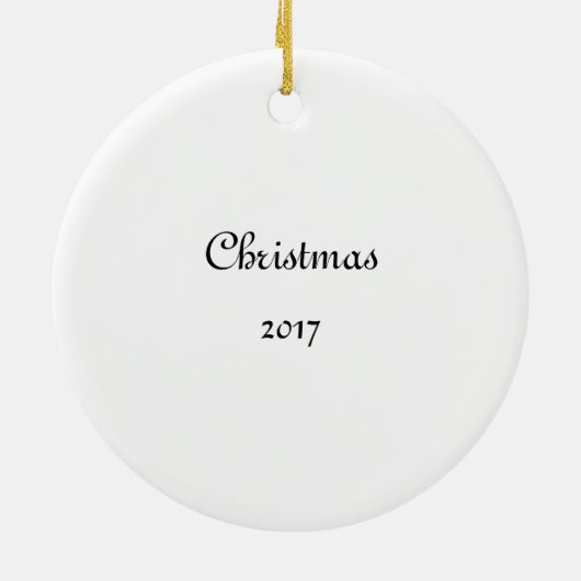 0010 Calico Cat Keramisch Ornament (Achterkant)