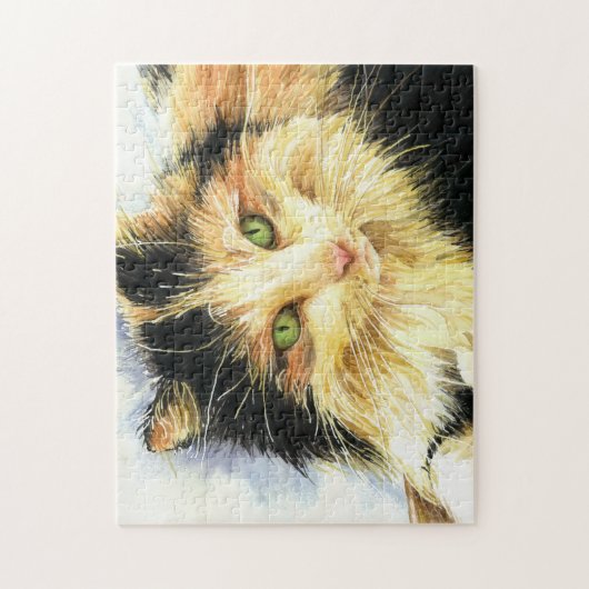 0010 Calico Cat Legpuzzel (Verticaal)