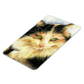 0010 Calico Cat Magneet (Linkerzijde)