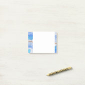 0016A Abstracte vervagen Post-it® Notes (Op bureau)