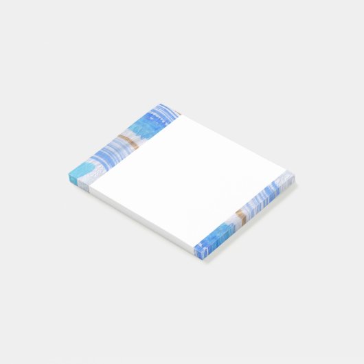 0016A Abstracte vervagen Post-it® Notes (Schuin)
