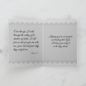 0018 Sympathy Card w/vers & Schrift Kaart (Binnen)