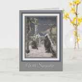 0018 Sympathy Card w/vers & Schrift Kaart (Gele Bloem)