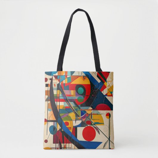 001_Abstract Tote Bag (Voorkant)