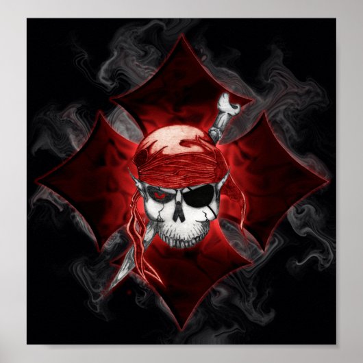 001-Burni'n & Burni'n-001 Puntkruis Poster (Voorkant)