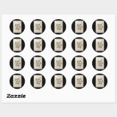 001 Goede Vibes Alleen Sticker (Vel)