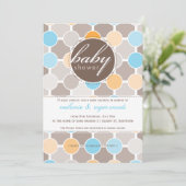 001-Joanne :: baby shower nodigt uit Kaart (Staand voorkant)