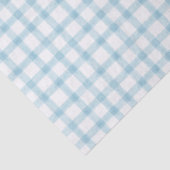 001 Lichtblauw Gingham Tissuepapier (Detail)