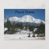001, Mount Shasta Briefkaart (Voorkant)