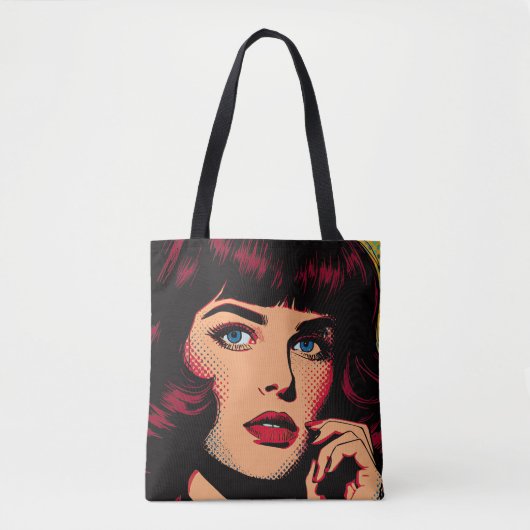 001_Pop Art Tote Bag (Voorkant)