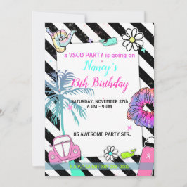 001 Tienerfeest vsco trend thema Kaart