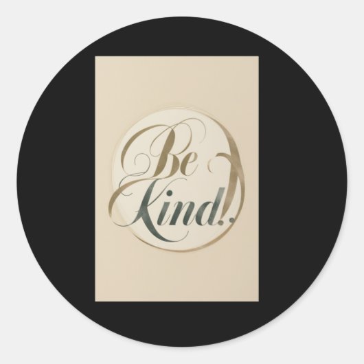 001 Wees een goede Sticker (Voorkant)