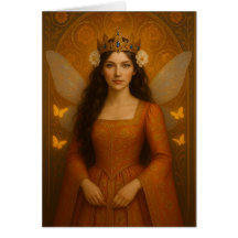 002_A fairy princess in burnt orange.