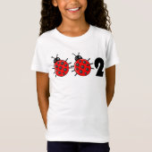 🐞 002, Cute pickleball ladybird T-shirt (Voorkant)