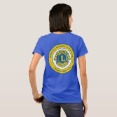 002 - Dames T-shirt (Achterkant volledig)