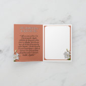 0034 Onbevlekt Hart van Maria Wenskaart Kaart (Binnen)