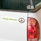 0037 Vredesbord, Hoop Nation Bumpersticker (Op Truck)