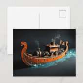 003- Blu Sun Briefkaart (Voorkant / Achterkant)