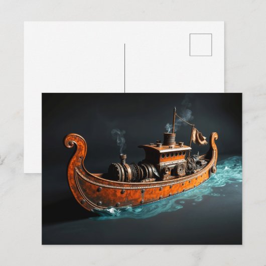 003- Blu Sun Briefkaart (Voorkant / Achterkant)