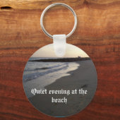 003, stille avond op het strand sleutelhanger (Voorkant)