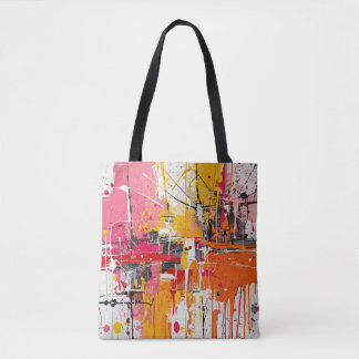 003_Verfspatten Tote Bag
