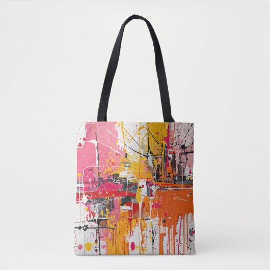 003_Verfspatten Tote Bag (Voorkant)