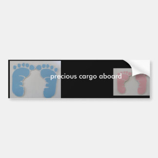 004, 003, kostbare lading aan boord bumpersticker