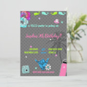 004 Feestje voor tienermeisjes vsco trend thema Kaart (Staand voorkant)