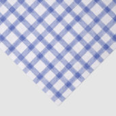 004 Indigo Blau Gingham Tissuepapier (Detail)