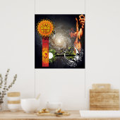 004-Loslaten!-004 Creatie Poster (Keuken)