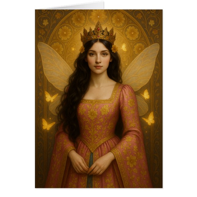 005_A fairy princess in rose pink. (Voorkant)