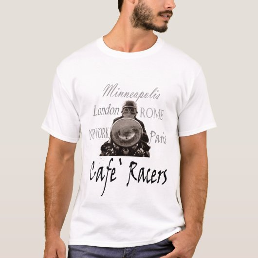 005 Cafe" Racers T-shirt (Voorkant)