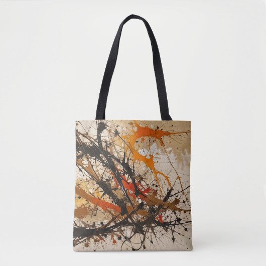 005_Verfspatten Tote Bag (Voorkant)