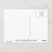 0063-le champ de lavande briefkaart (Achterkant)