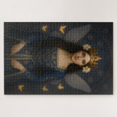 006_A fairy princess in royal blue. Legpuzzel (Horizontaal)