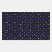 006 Ruimte Rechthoekige Sticker (Voorkant)