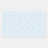 006 Ruimte Rechthoekige Sticker (Voorkant)