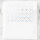 006 Ruimte Rechthoekige Sticker (Tas)