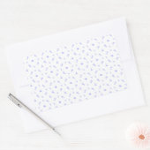 006 Ruimte Rechthoekige Sticker (Envelop)