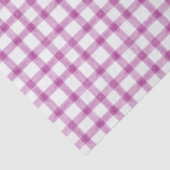 006 Wijn Rode Paarse Gingham Tissue Paper Tissuepapier (Detail)