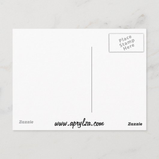 0071-le champ de lavande briefkaart (Achterkant)