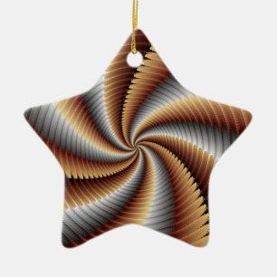 007 Fractal Keramisch Ornament